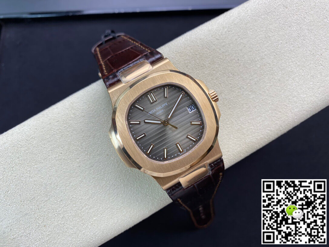 Replica Pat*k Phi1i*pe Nautilus 5711R-001 1:1 Best Edition PPF Factory V4 Brown Dial Swiss ETA324