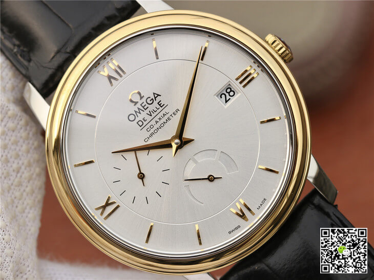 Replica 0me*ga De Ville 424.53.40.21.02.002 1:1 Best Edition ZF Factory Yellow Gold