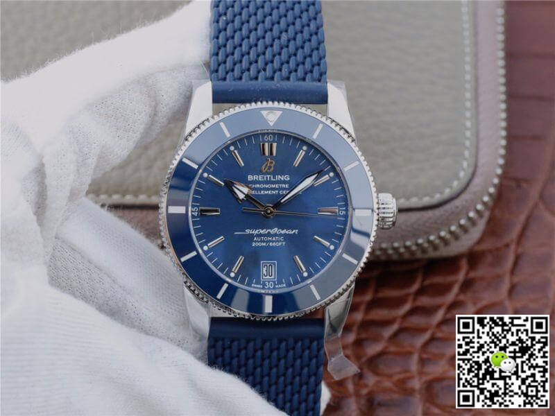 Breitling Replica S*perocean Heritage II AB2010161C1S1 GF Factory 1:1 Best Edition Swiss ETA9015 Blue Dial