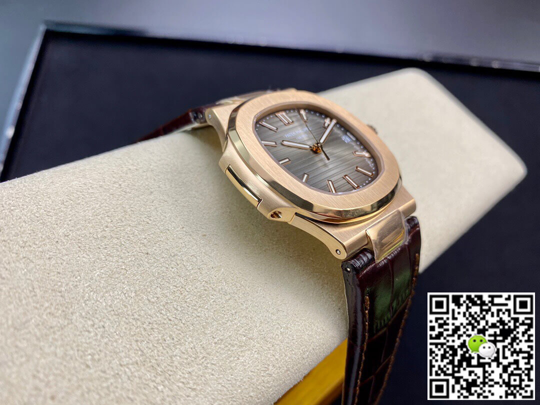 Replica Pat*k Phi1i*pe Nautilus 5711R-001 1:1 Best Edition PPF Factory V4 Brown Dial Swiss ETA324