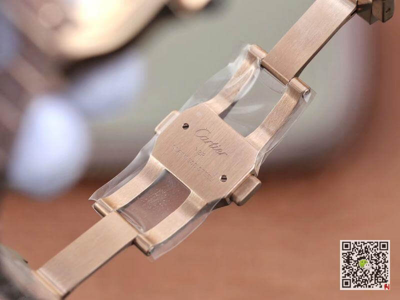 Ca*t1er Watch Rep De Santos Stainless Steel Case BV