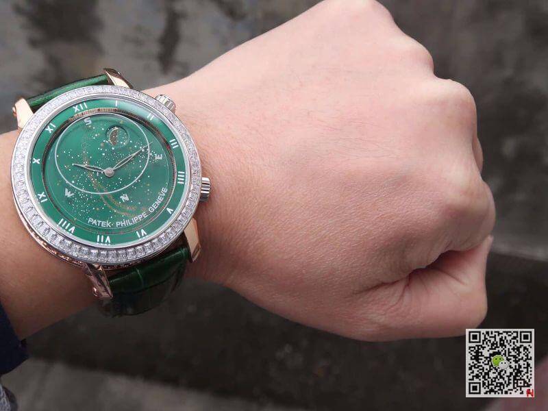 Replica Pat*k Phi1i*pe Grand Complications 5102PR TW factory 1:1 Best Edition Swiss ETA240 Green Color