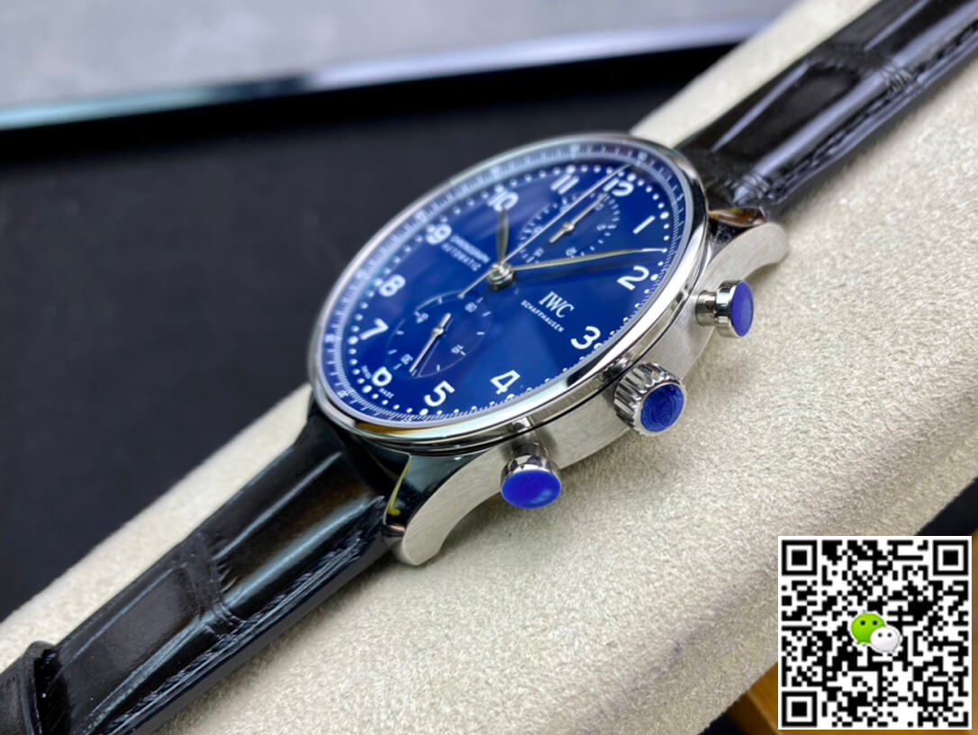 Replica IWC Portugieser IW371601 1:1 Best Edition ZF Factory Blue Dial
