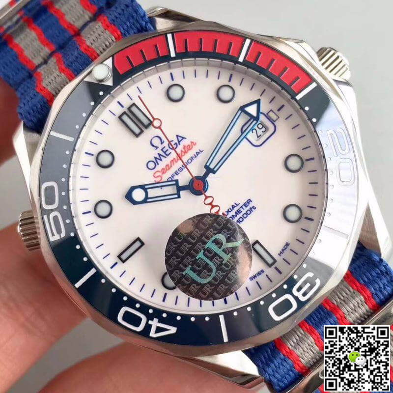 Replica 0me*ga Seamaster Diver 300M 212.32.41.20.04.001 UR Factory 1:1 Best Edition Swiss ETA2824