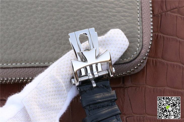 Vacheron C0nstan1n Replica Patrimony 4010U/000G-B330 1:1 Best Edition GS Factory White Dial