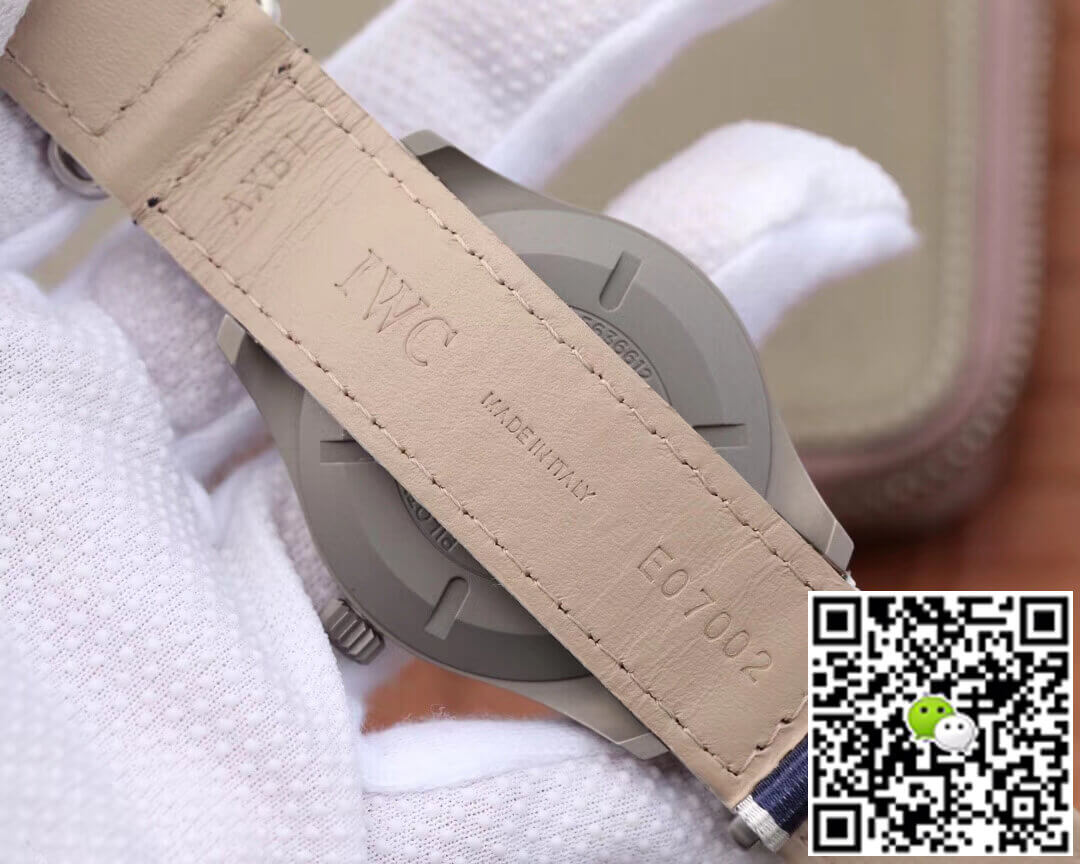 Replica IWC Pilot IW327006 1:1 Best Edition M+ Factory Blue Strap