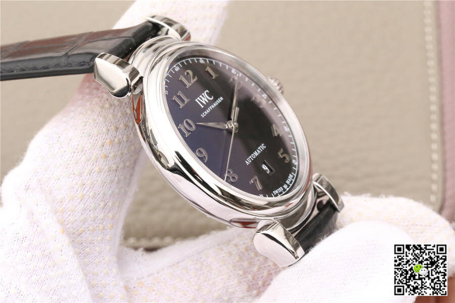 Replica IWC Da Vinci IW356601 1:1 Best Edition MKS Factory Black Dial