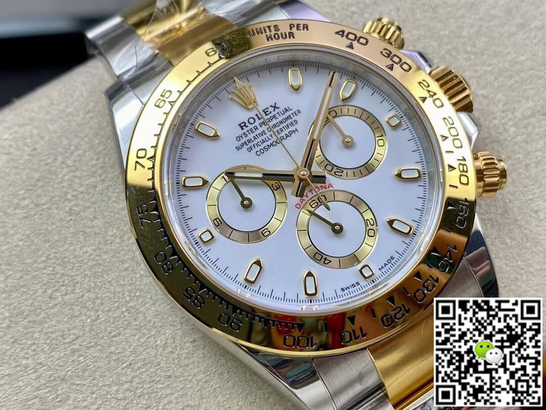 Replica R01ex Daytona M116503-0001 1:1 Best Edition BT Factory White Dial