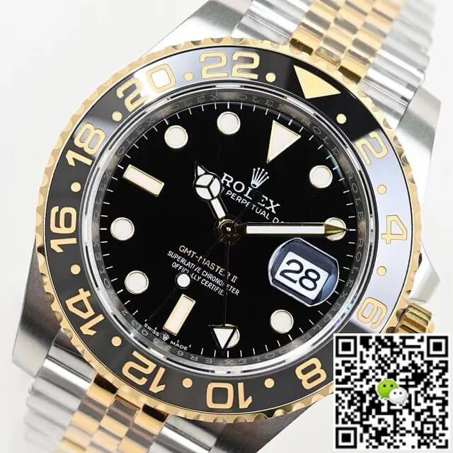 Replica R01ex GMT Master II M126713grnr-0001 1:1 Best Edition EW Factory Black Dial
