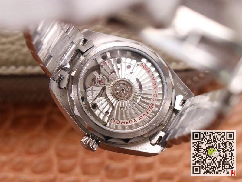 Replica 0me*ga Seamaster 220.10.38.20.52.001 Aqua Terra 150M 1:1 Best Edition VS Factory White dial Swiss 8800