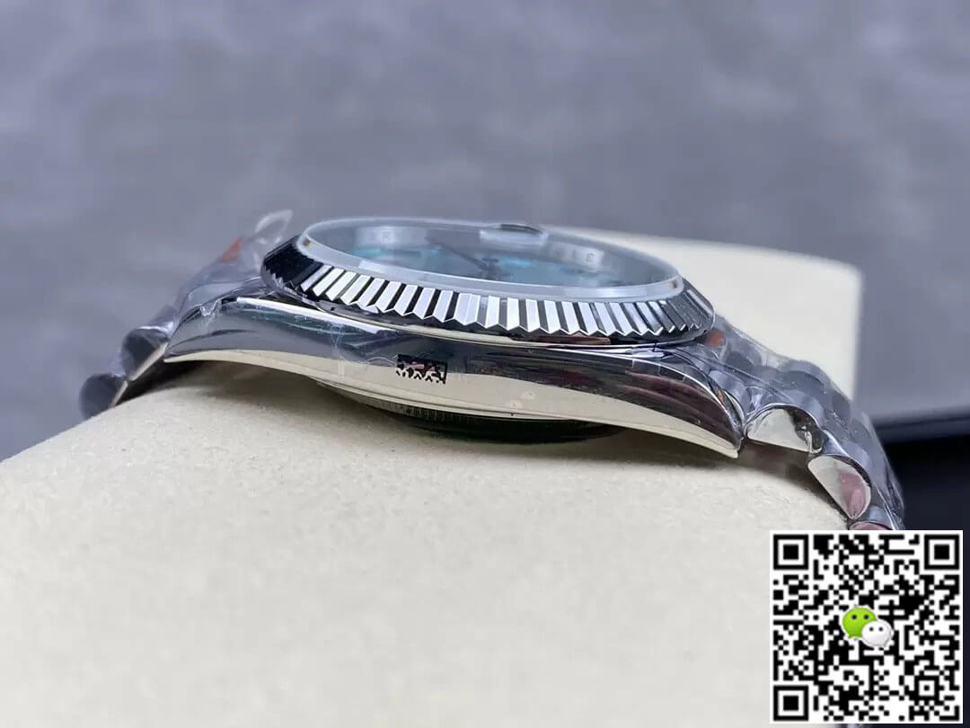 Replica R01ex Day Date M228236 1:1 Best Edition GM Factory V2 Middle Eastern Blue Dial