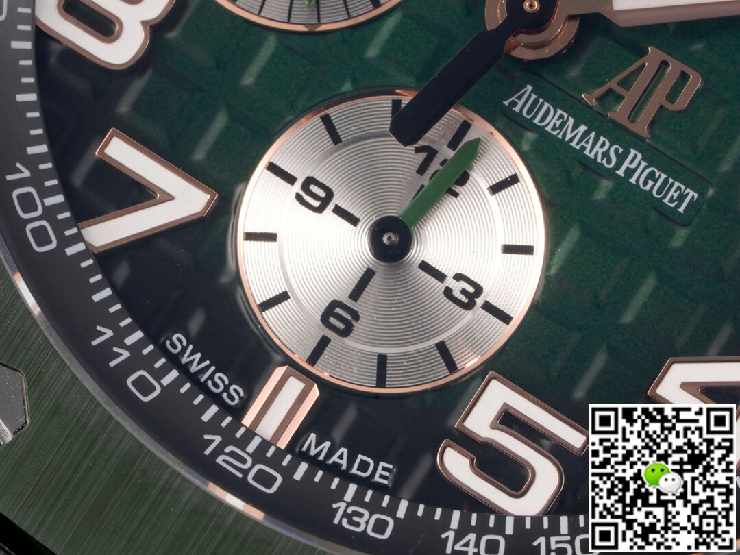 Replica Audemars P1g*et Royal Oak Offshore 26405CE.OO.A056CA.01 1:1 Best Edition RS Factory Green Dial