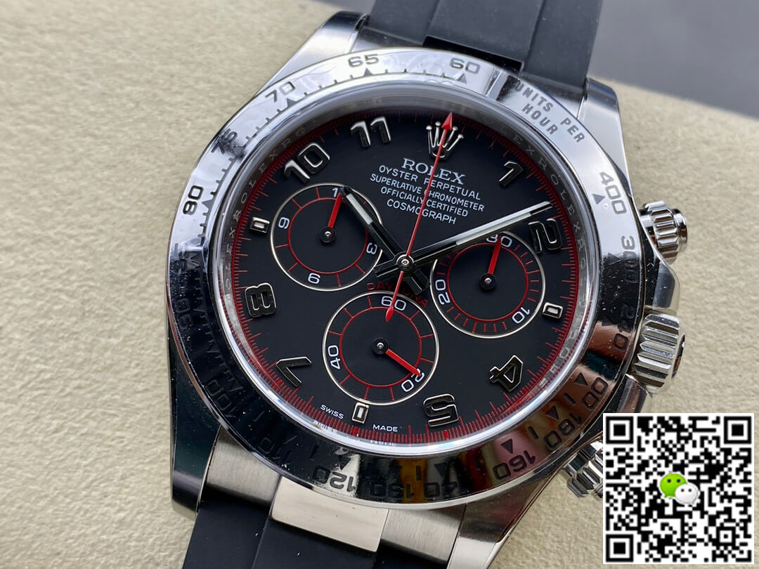 Replica R01ex Cosmograph Daytona 116509 1:1 Best Edition Clean Factory Black Dial