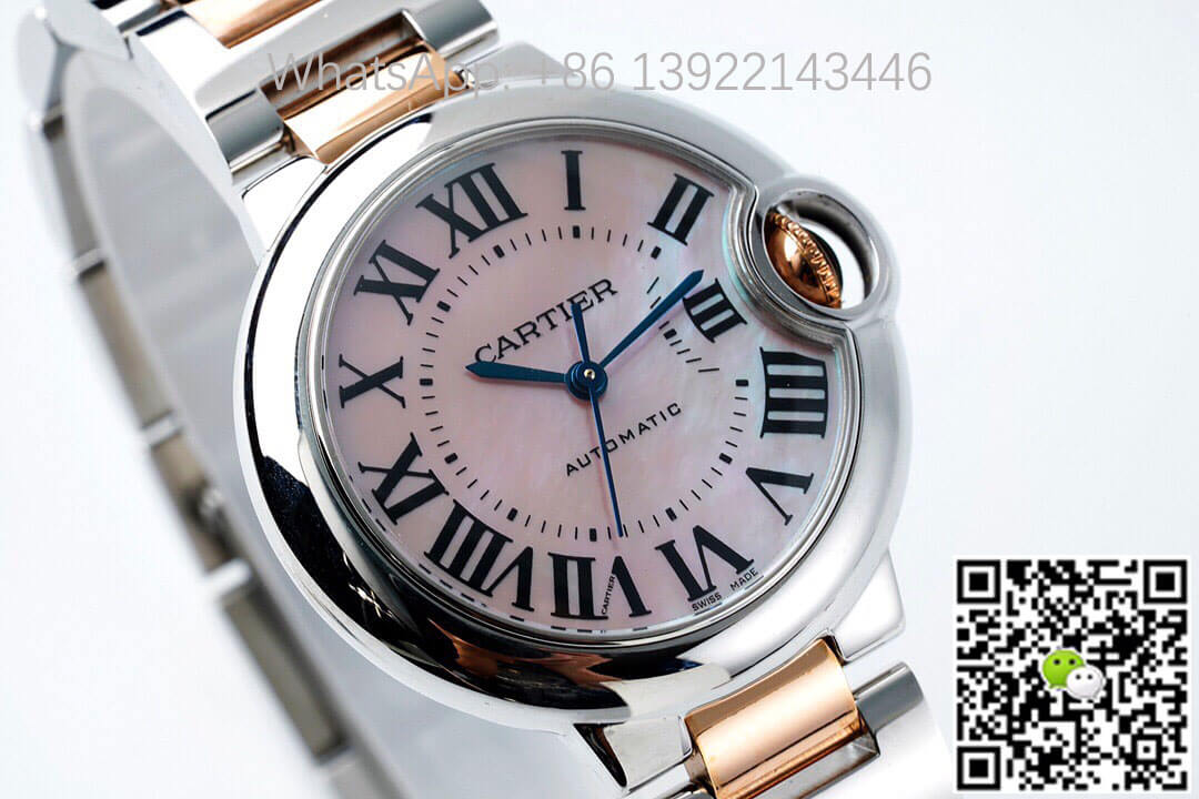 Replica Ballon Bleu De Ca*t1er 33MM W6920070 1:1 Best Edition AF Factory Pink Dial