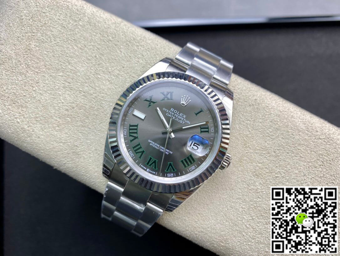 Replica R01ex Datejust M126334-0021 41MM 1:1 Best Edition EW Factory Grey Dial