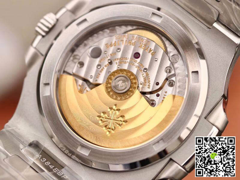 Replica Pat*k Phi1i*pe Nautilus Jumbo 5711/1A-010 PF Factory 1:1 Best Edition Swiss ETA324 Blue Dial