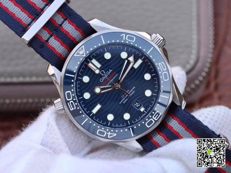 Replica 0me*ga Seamaster Diver 300m 210.30.42.20.03.001 VS Factory 1:1 Best Edition Swiss ETA2824