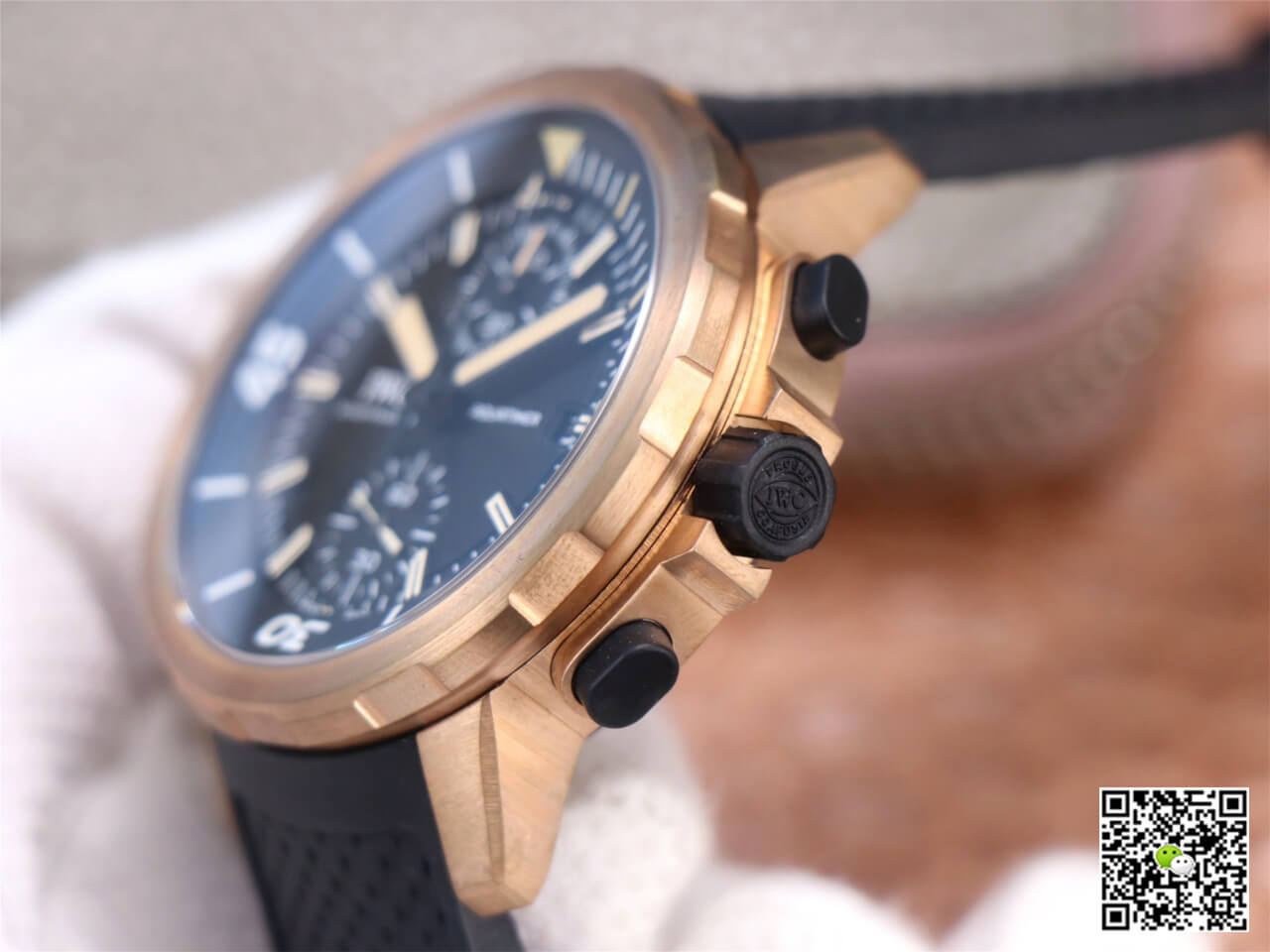 Replica IWC Aquatimer Darwin Adventure Tour Special Edition IW379503 1:1 Best Edition V6 Factory Bronze Alloy