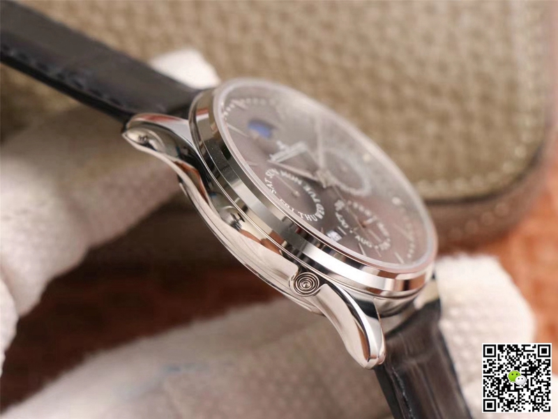 Replica Jaeger LeCoultre Master Ultra Thin 130354J 1:1 Best Edition V9 Factory Gray Dial Swiss ETA868