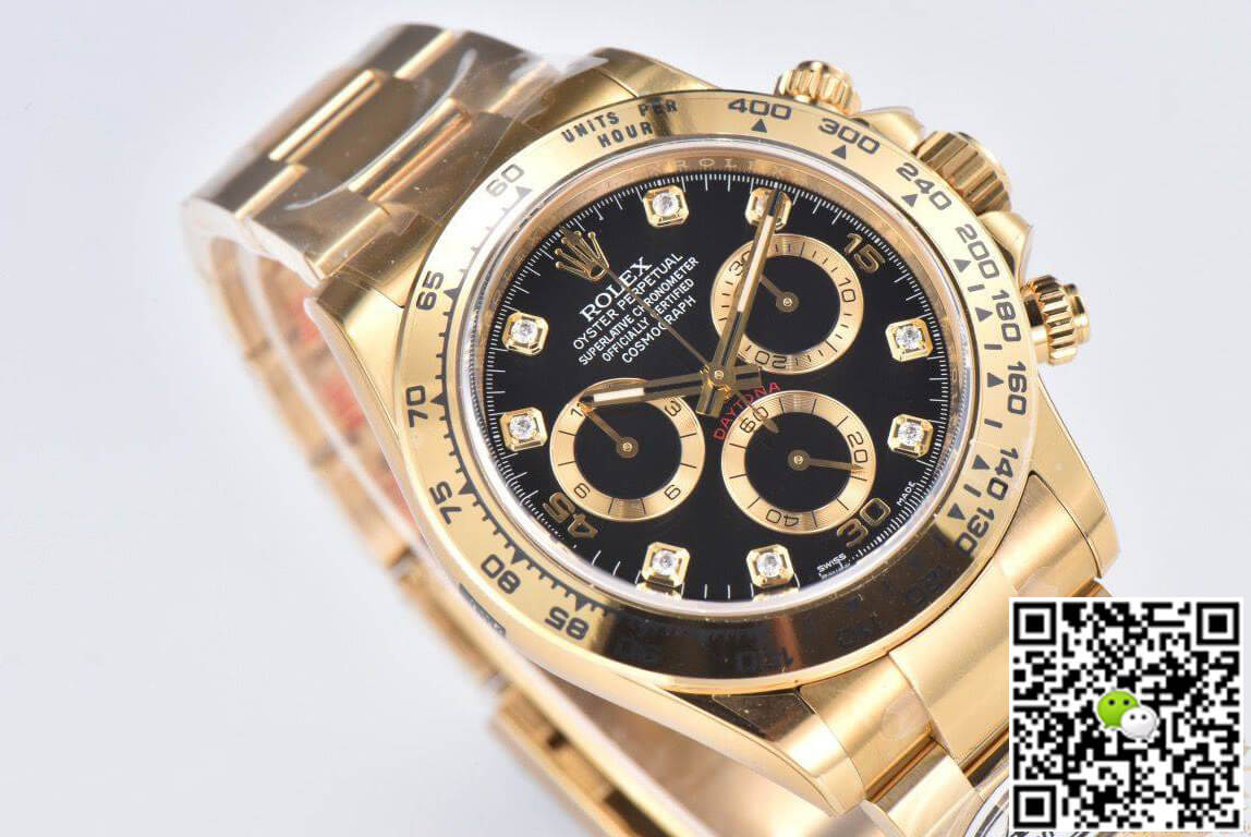 Replica R01ex Cosmograph Daytona M116508-0016 1:1 Best Edition Clean Factory Black Dial