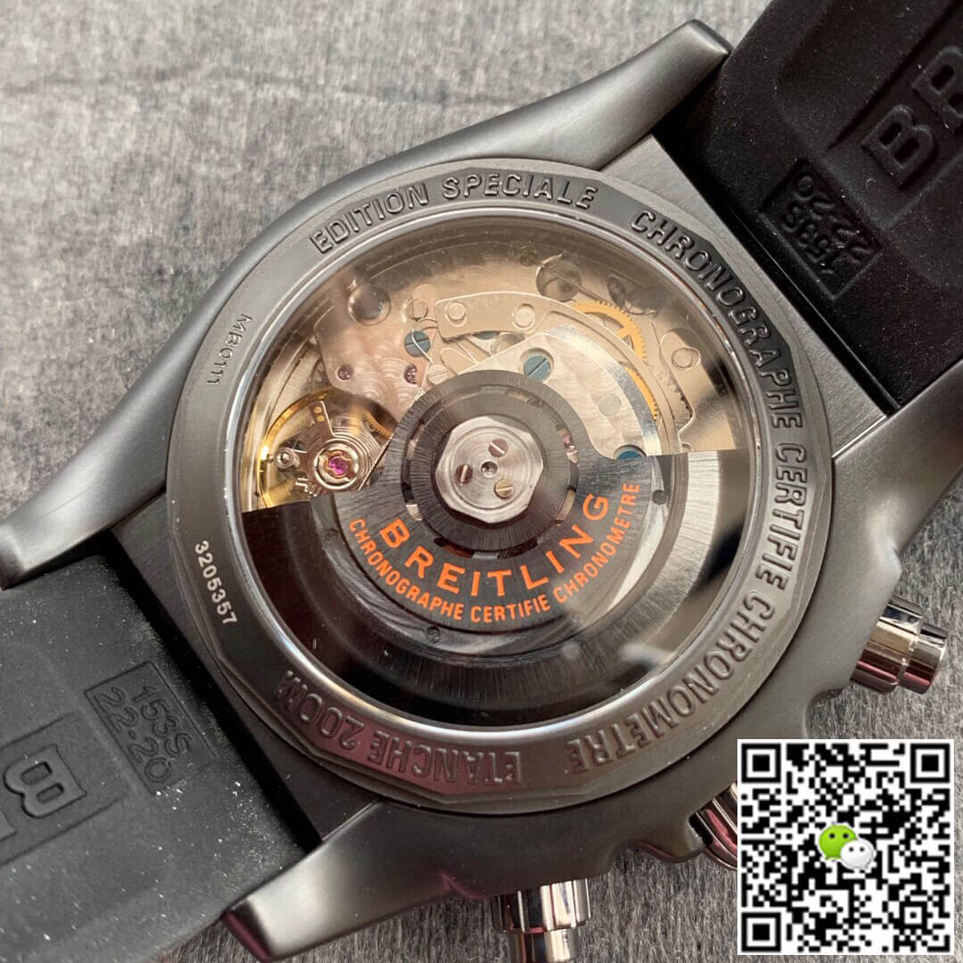 Replica Breitling Chronomat B01 MB0111C2.BD07.153S.M20D.2 1:1 Best Edition GF Factory Black Dial