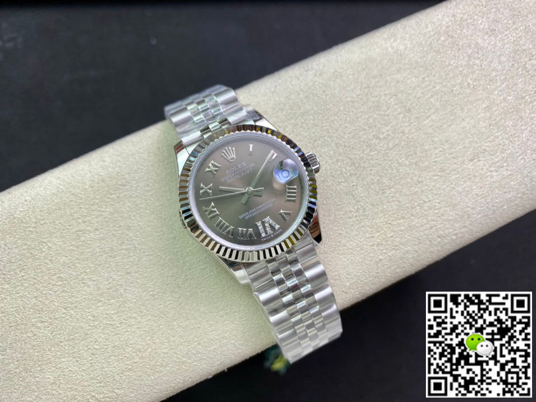 Replica R01ex Datejust M278274-0028 31MM 1:1 Best Edition EW Factory Gray Dial