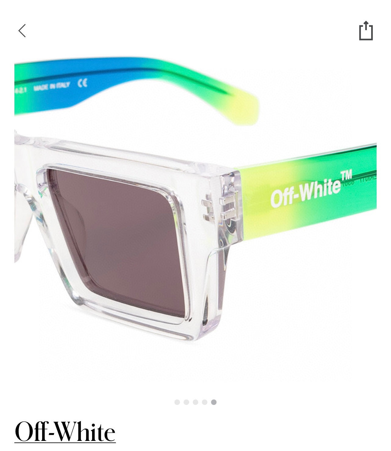 Off White Sunglasses