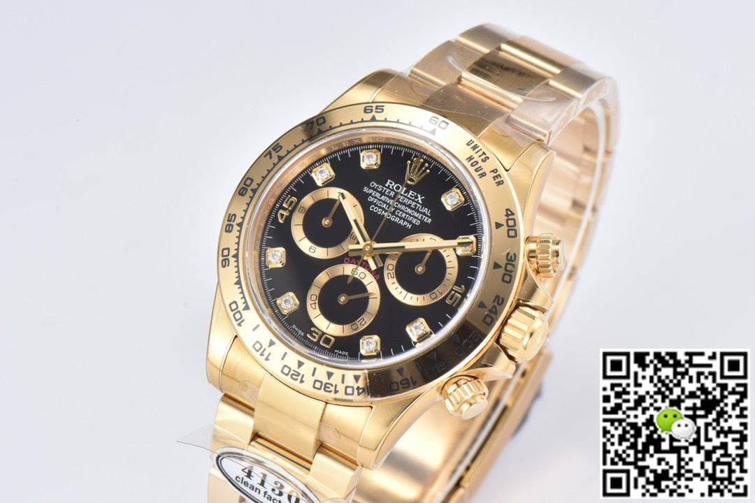 Replica R01ex Cosmograph Daytona M116508-0016 1:1 Best Edition Clean Factory Black Dial