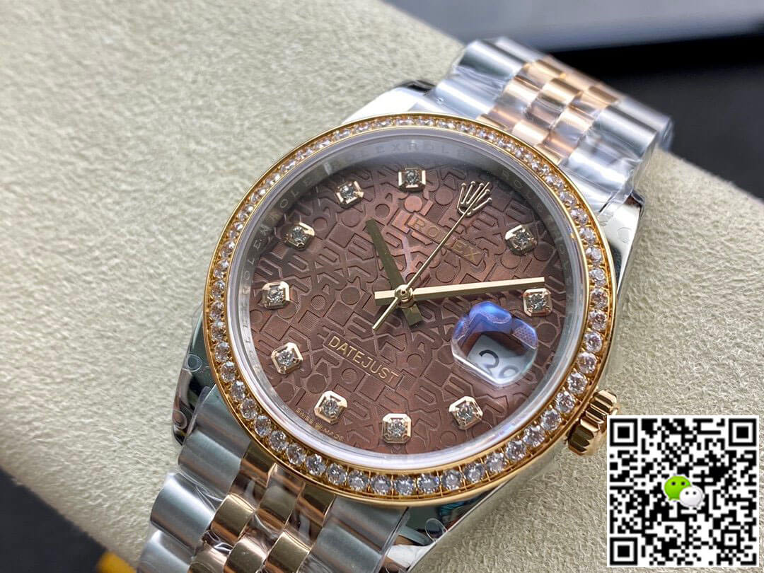 Replica R01ex Datejust M126281RBR-0013 1:1 Best Edition BP Factory Brown Dial