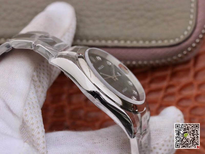 Replica R01ex Date Just 116200 DJ Factory 1:1 Best Edition Swiss ETA2836 Black Computer Dial