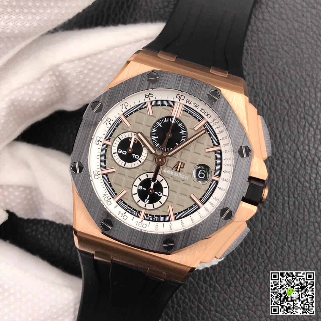 Replica Audemars P1g*et Royal Oak Offshore 26416RO.OO.A002CA.01 1:1 Best Edition JF Factory V2 Rose Gold