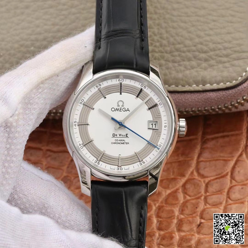 Replica 0me*ga De Ville 431.33.41.21.02.001 1:1 Best Edition VS Factory White Dial Swiss ETA8500