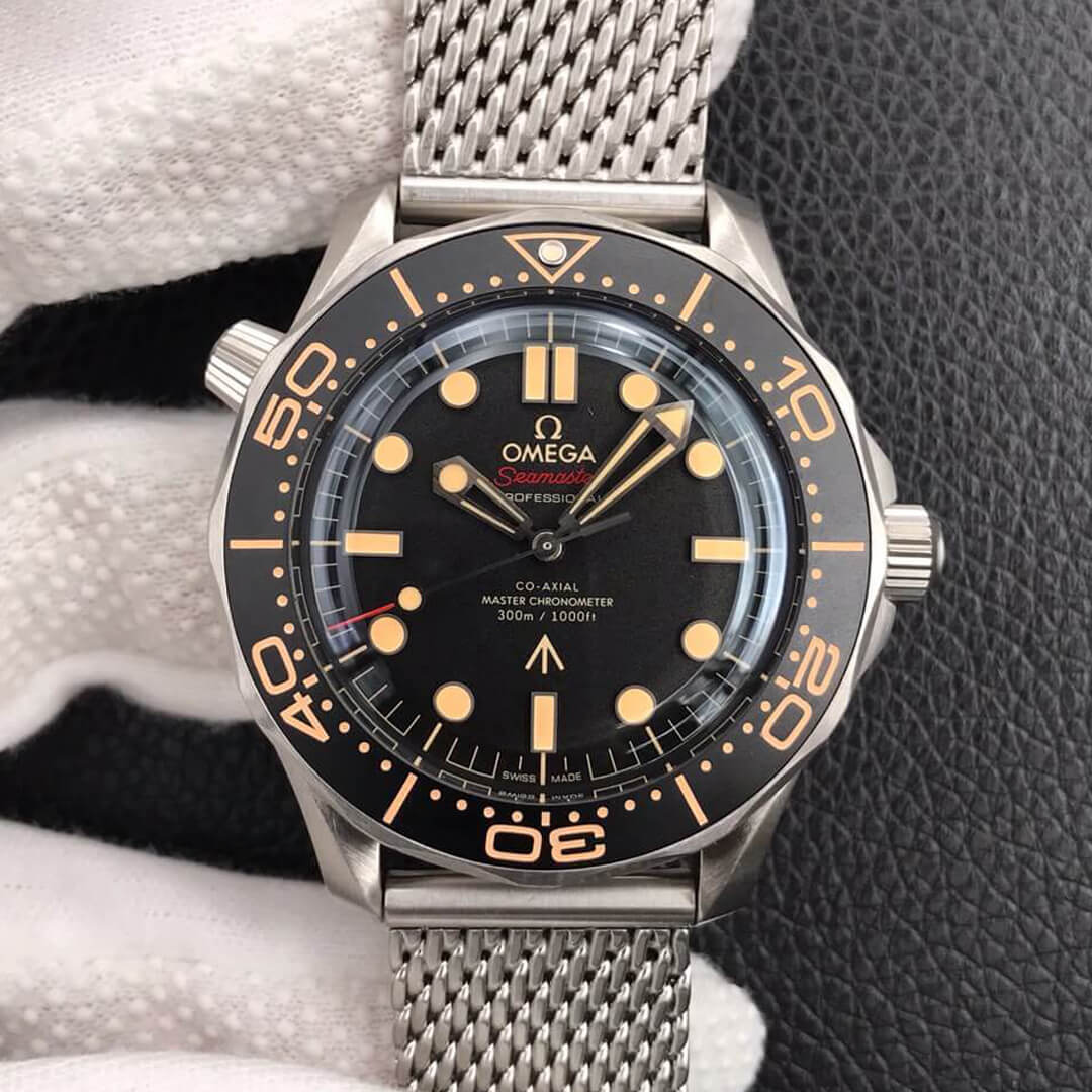 Replica 0me*ga Seamaster 210.90.42.20.01.001 James Bond 007 1:1 Best Edition VS Factory Titanium Metal