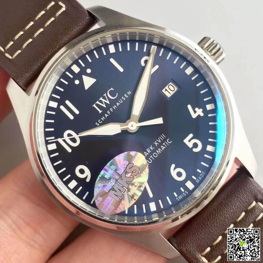 Replica IWC Pilot Mark XVIII IW327004 MKS Factory Mechanical Watches 1:1 Best Edition Swiss ETA2892