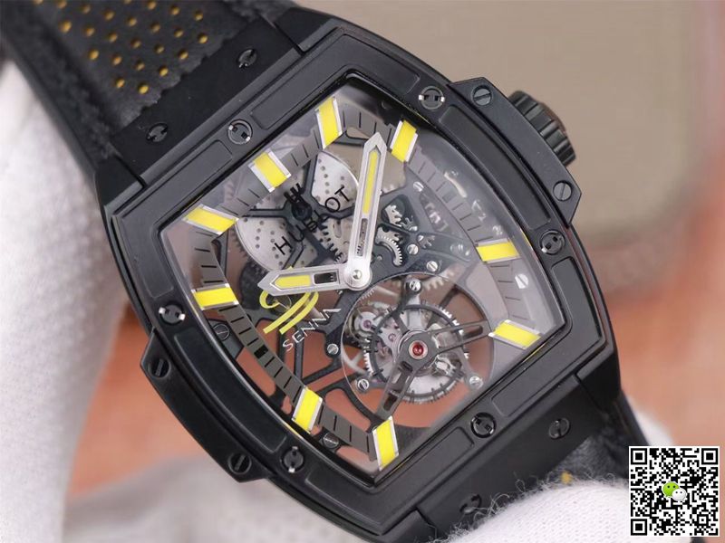 Hublot Replica Masterpiece Tourbillon 906.ND.0129.VR.AES12 1:1 Best Edition JB Factory Skeletonized Dial Swiss HUB 9006