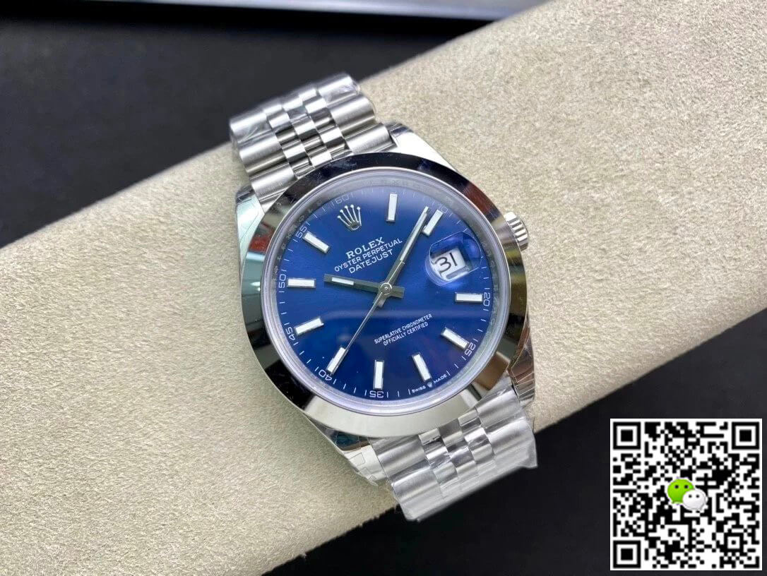 Replica R01ex Datejust M126300-0002 41MM 1:1 Best Edition VS Factory Blue Dial