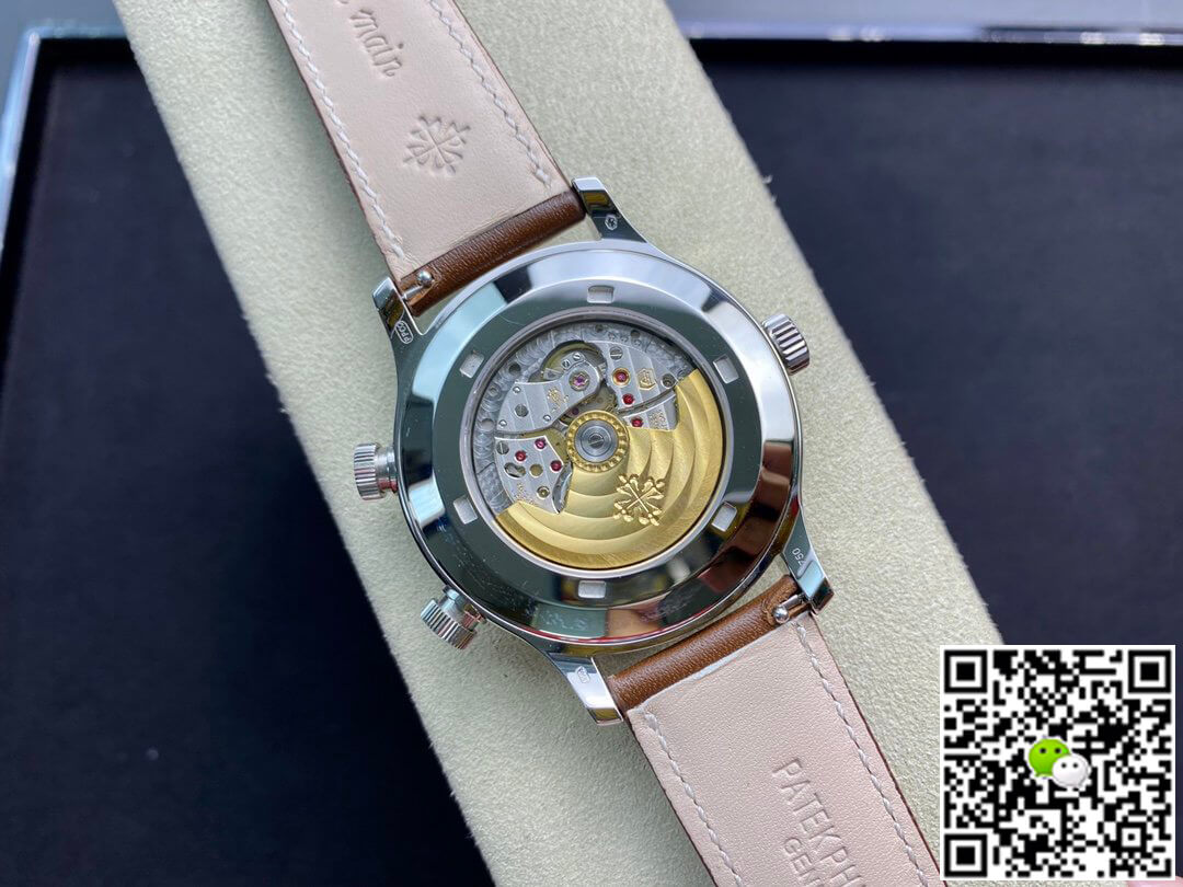 Replica Pat*k Phi1i*pe Calatrava 5524G-001 1:1 Best Edition GR Factory V2 Brown Strap