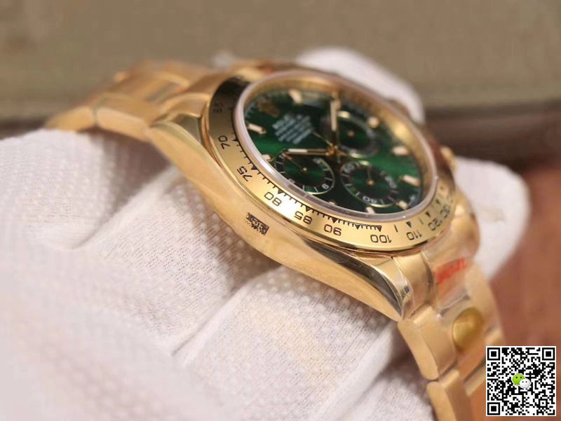 R01ex Daytona Replica M116508-0013 1:1 Best Edition Noob Factory Green Dial Swiss ETA4130