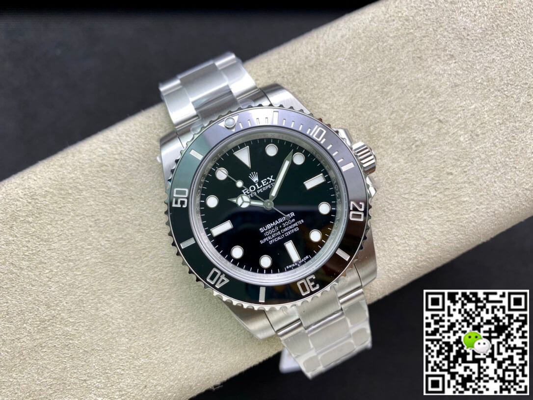 Replica R01ex Submariner 114060-97200 1:1 Best Edition VS Factory Black Bezel