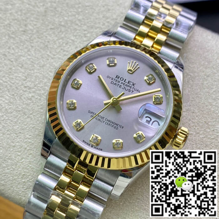 Replica R01ex Datejust M278273-0020 31MM 1:1 Best Edition EW Factory Silver Dial