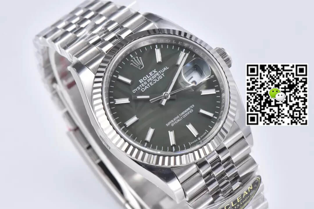 Replica R01ex Datejust M126234-0047 36MM 1:1 Best Edition Clean Factory Green Dial