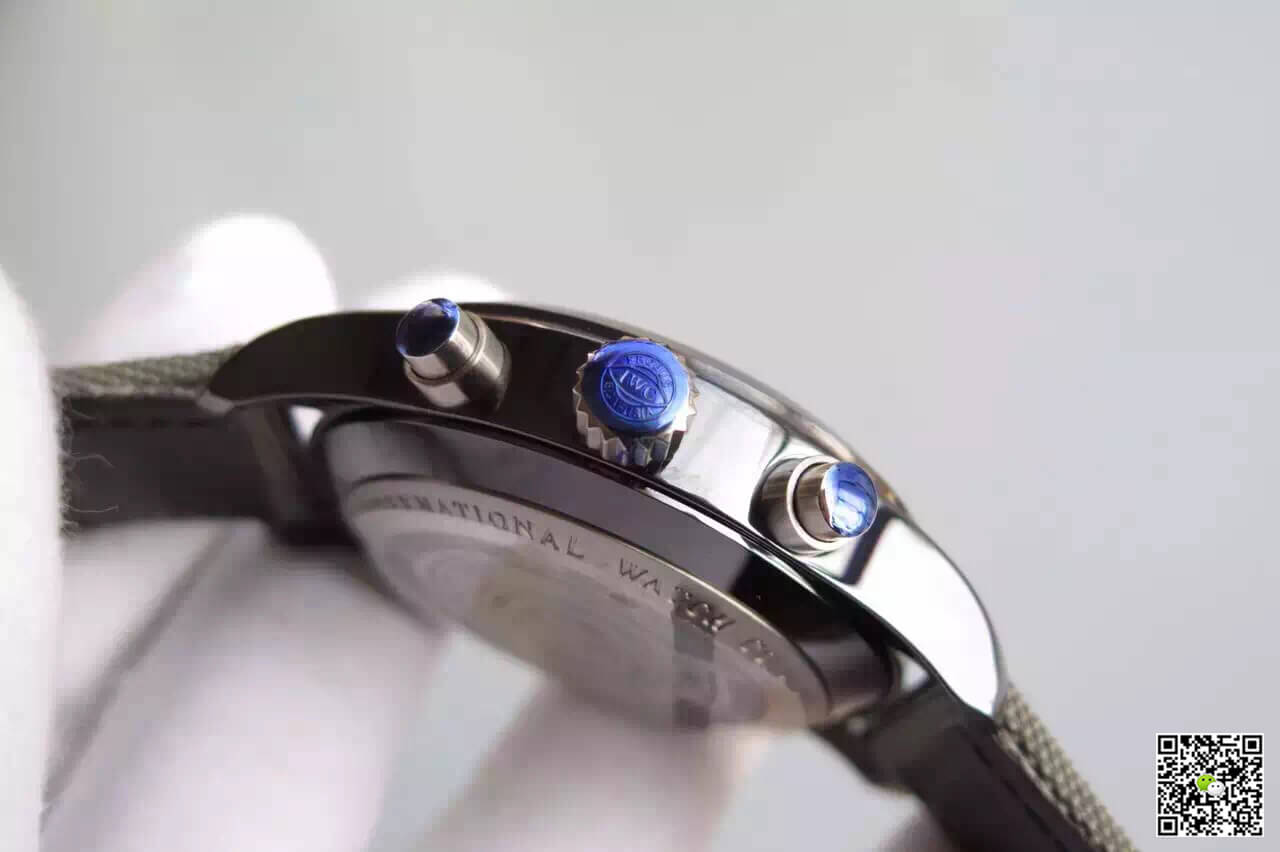 Replica IWC Pilot IW388002 1:1 Best Edition V6 Factory Ceramics Charcoal Gray Dial