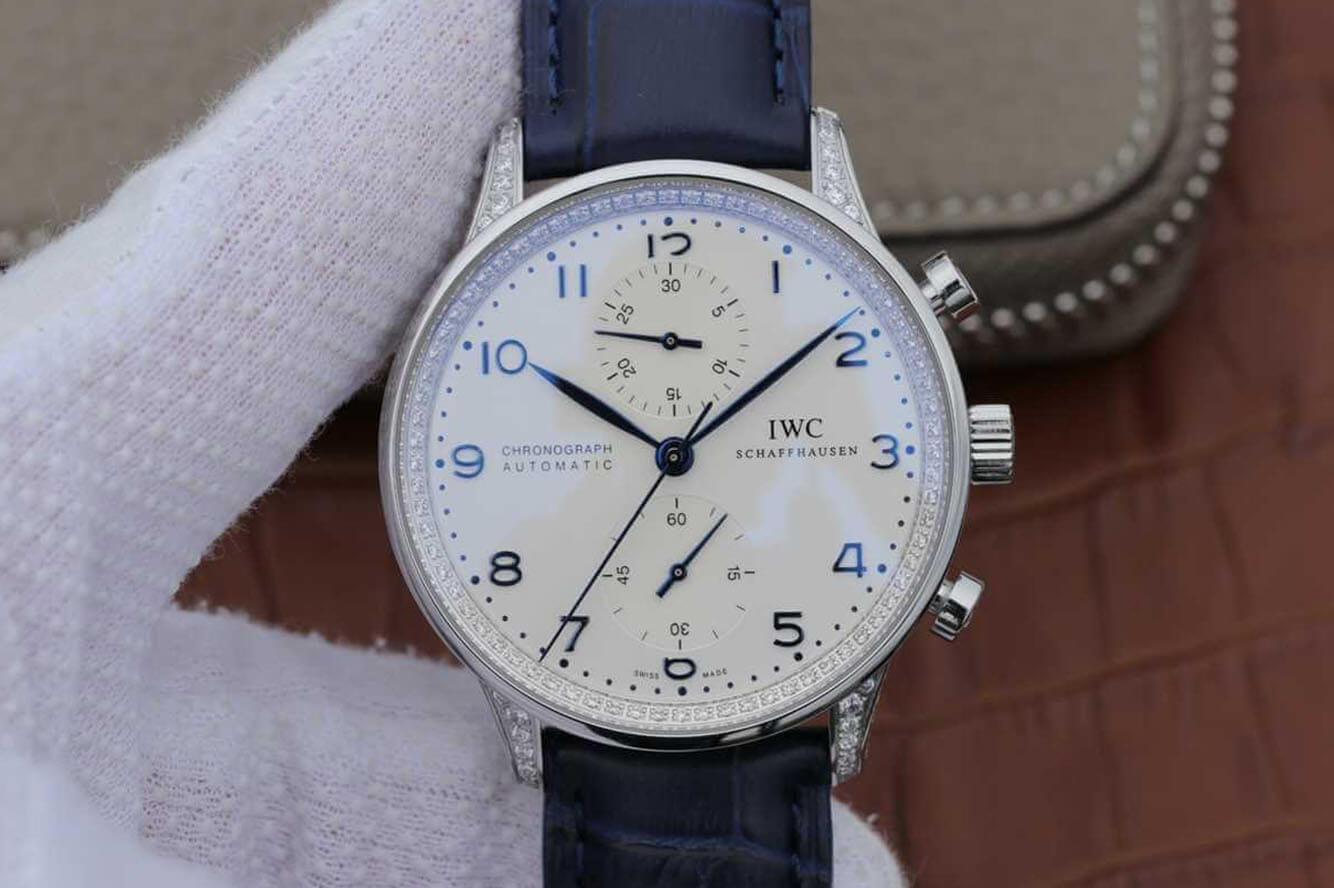 Replica IWC Portugieser IW371440 1:1 Best Edition ZF Factory V2 White Dial