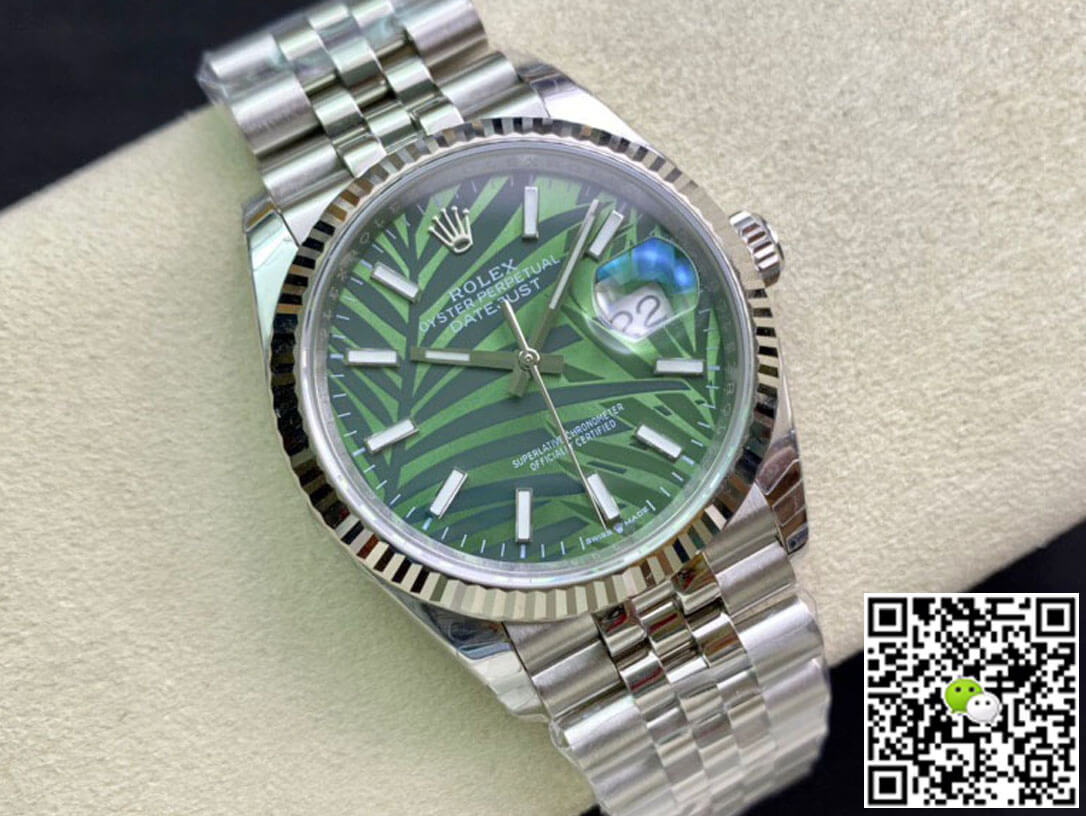 Replica R01ex Datejust M126234-0047 1:1 Best Edition EW Factory Olive Green Dial