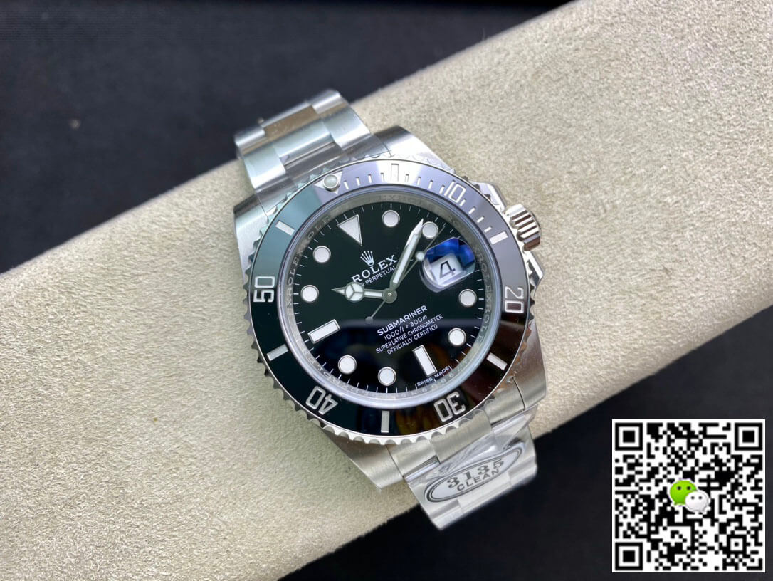 R01ex Submariner Replica 116610LN-97200 1:1 Best Edition Clean Factory V4 Black Bezel