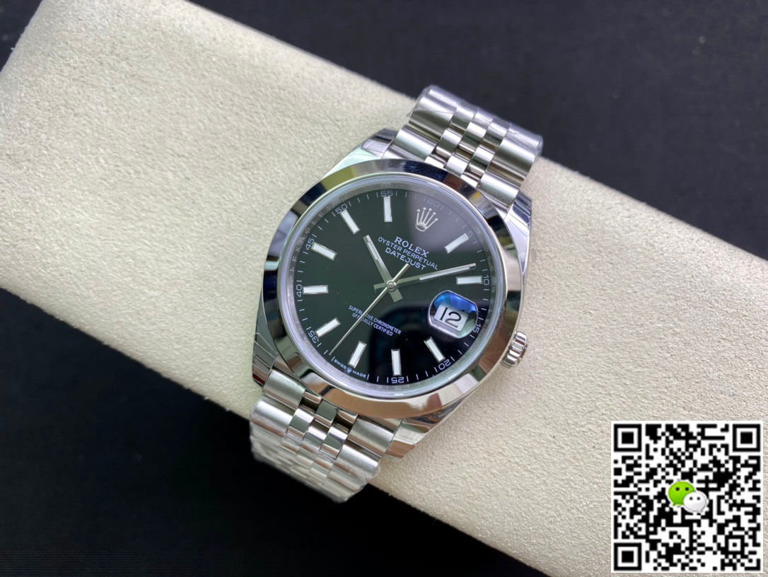 Replica R01ex Datejust M126300-0012 1:1 Best Edition EW Factory Black Dial
