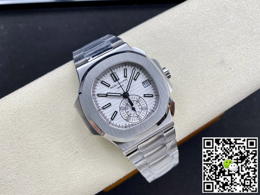 Replica Pat*k Phi1i*pe Nautilus 5980/1A-019 1:1 Best Edition PPF Factory White Dial