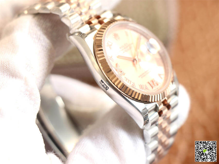 Replica R01ex Datejust M126231-0027 1:1 Best Edition EW Factory Rose Gold
