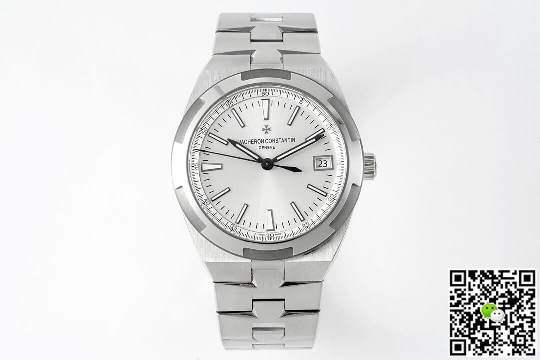Replica Vacheron C0nstan1n Overseas 4500V/110A-B126 1:1 Best Edition ZF Factory Silvery White Dial