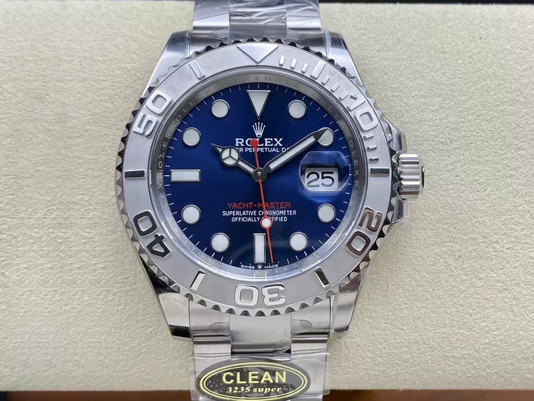 Replica R01ex Yacht Master M126622-0002 1:1 Best Edition Clean Factory Blue Dial